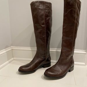 Brown Leather Boots